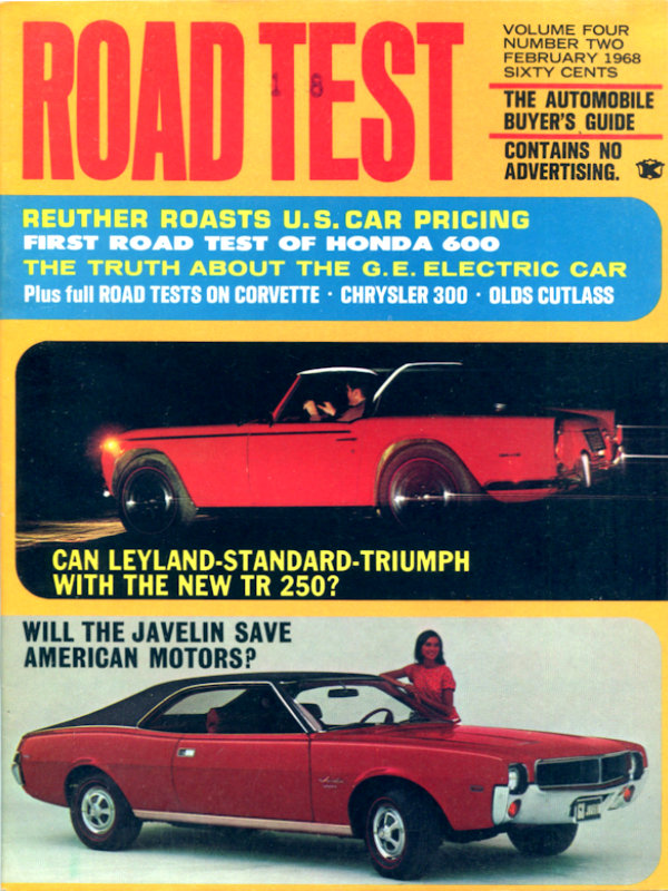 Road Test Feb February 1968