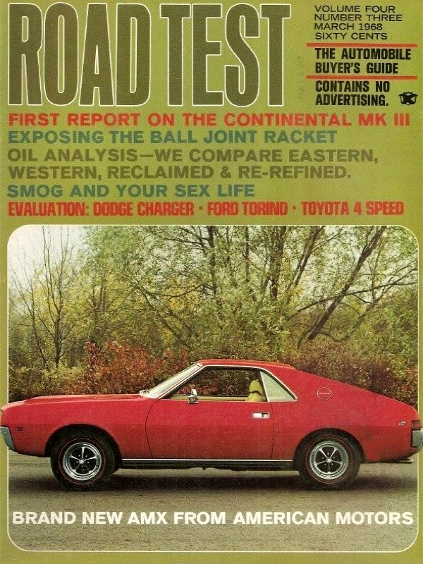 Road Test Mar March 1968