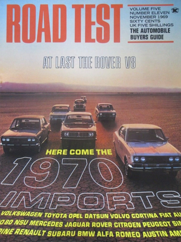 Road Test Nov November 1969