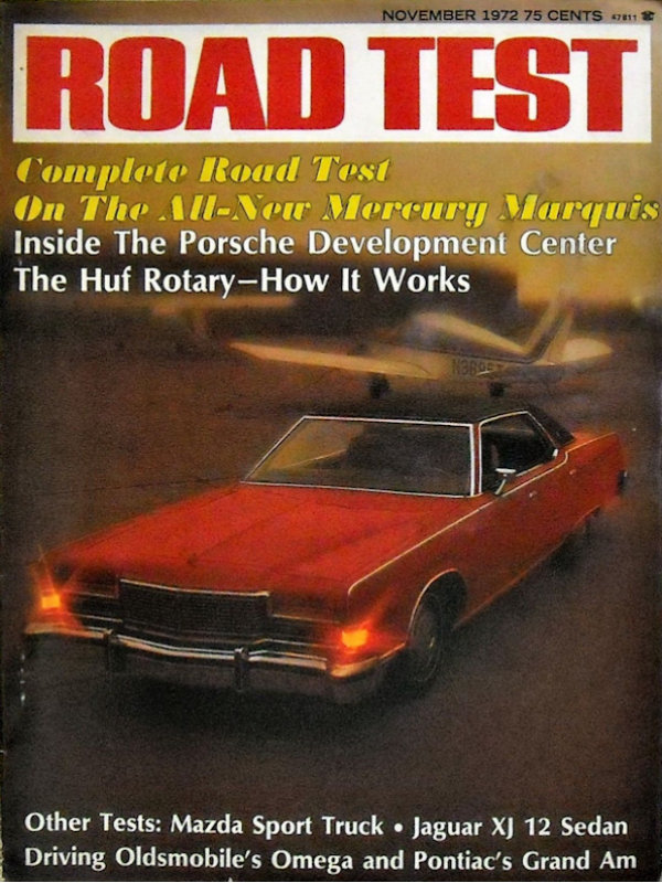 Road Test Nov November 1972