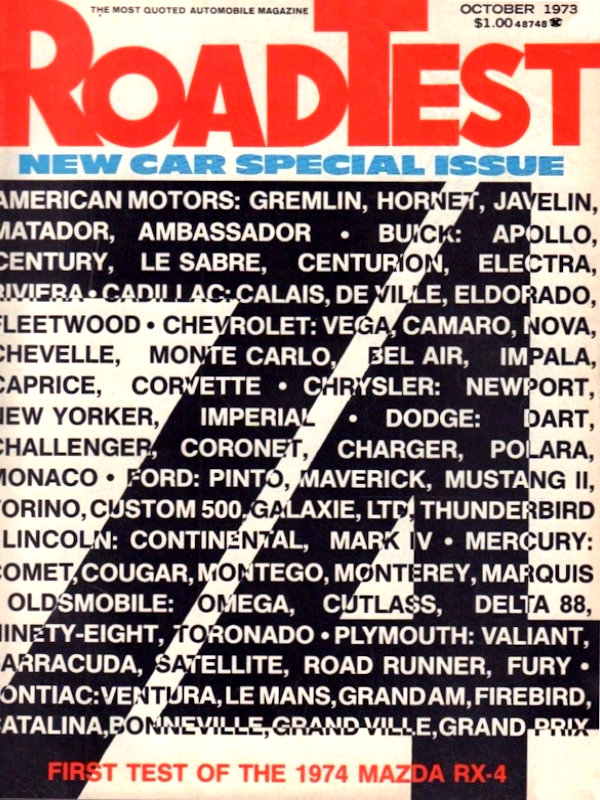 Road Test Oct October 1973