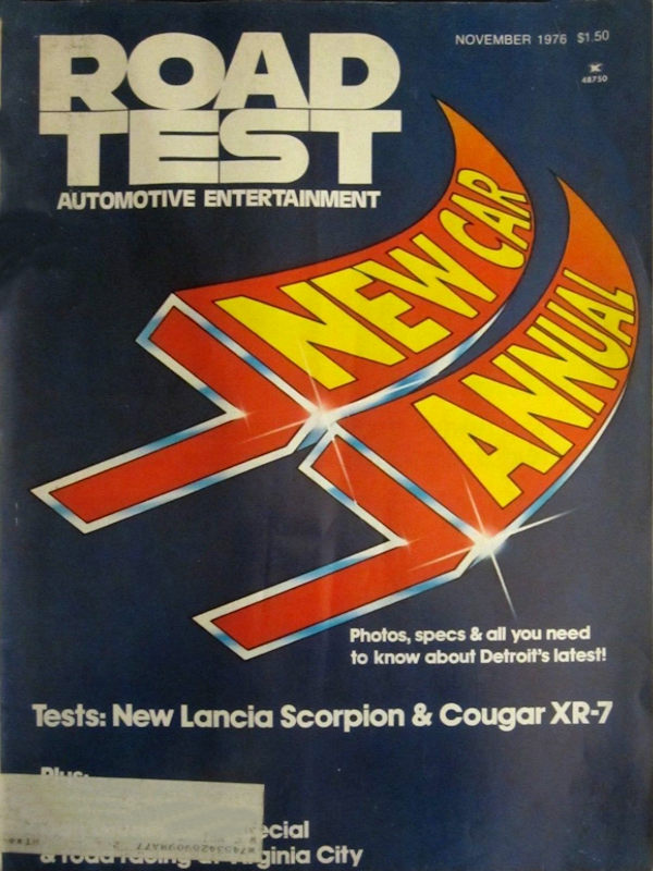 Road Test Nov November 1976