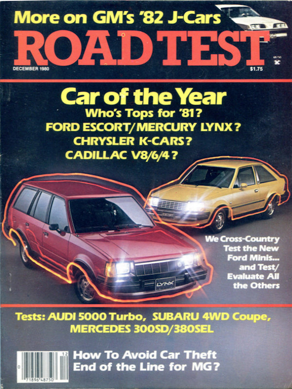 Road Test Dec December 1980