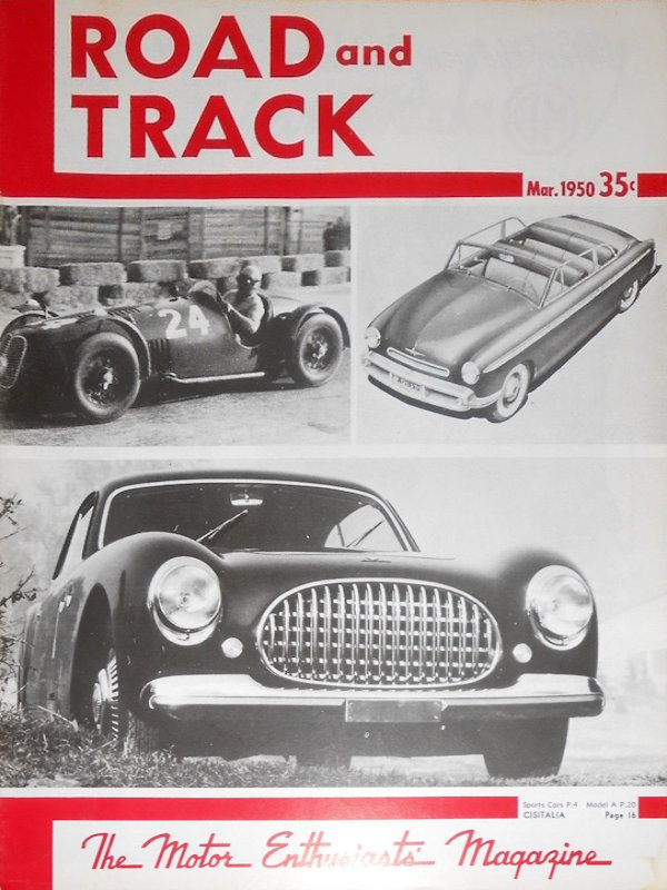 Road and Track Mar 1950 