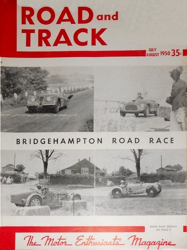 Road and Track Jul/Aug 1950 