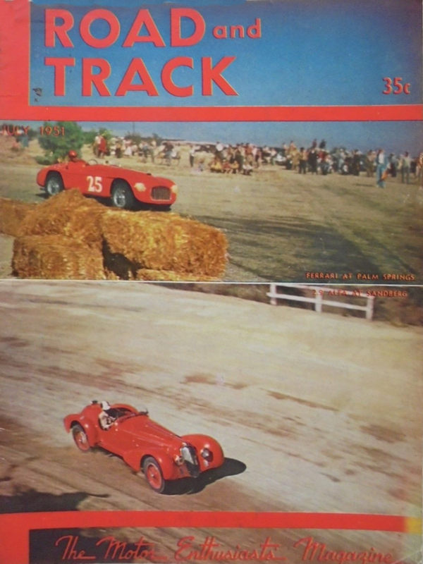 Road and Track July 1951 