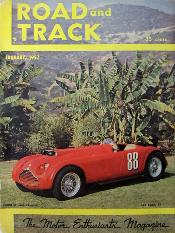 Road and Track Jan 1952 