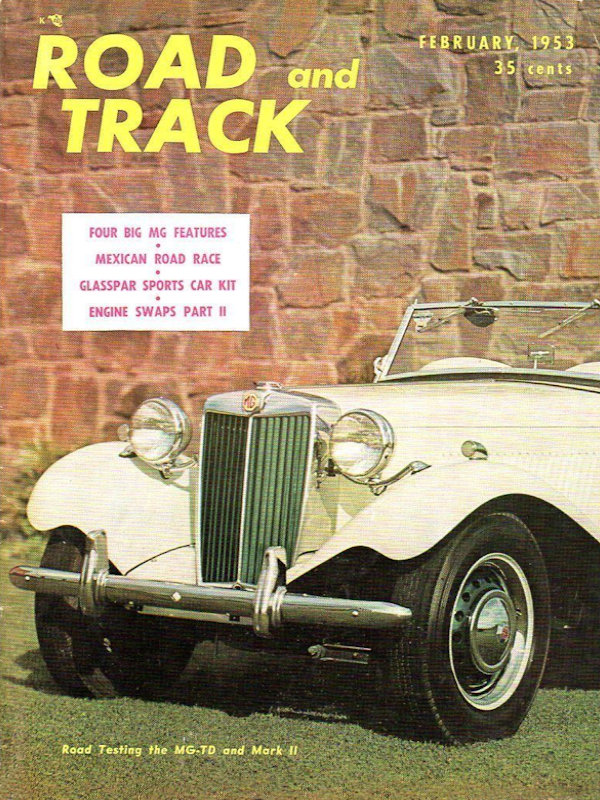 Road and Track Feb 1953 