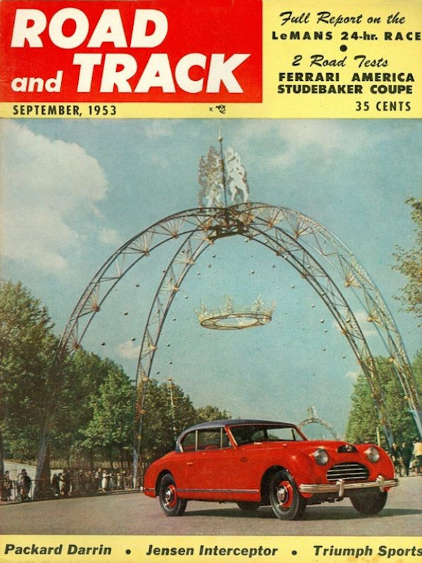 Road and Track Sept 1953 