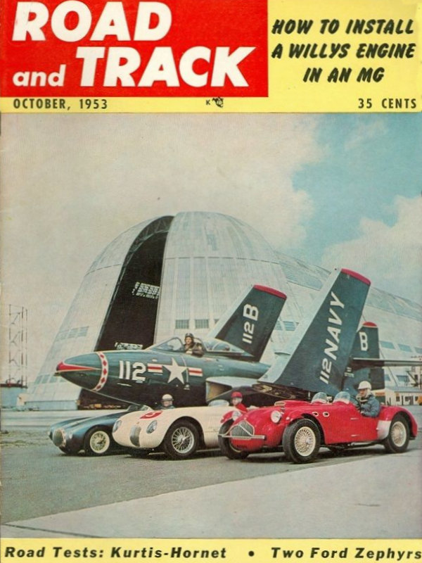 Road and Track Oct 1953 