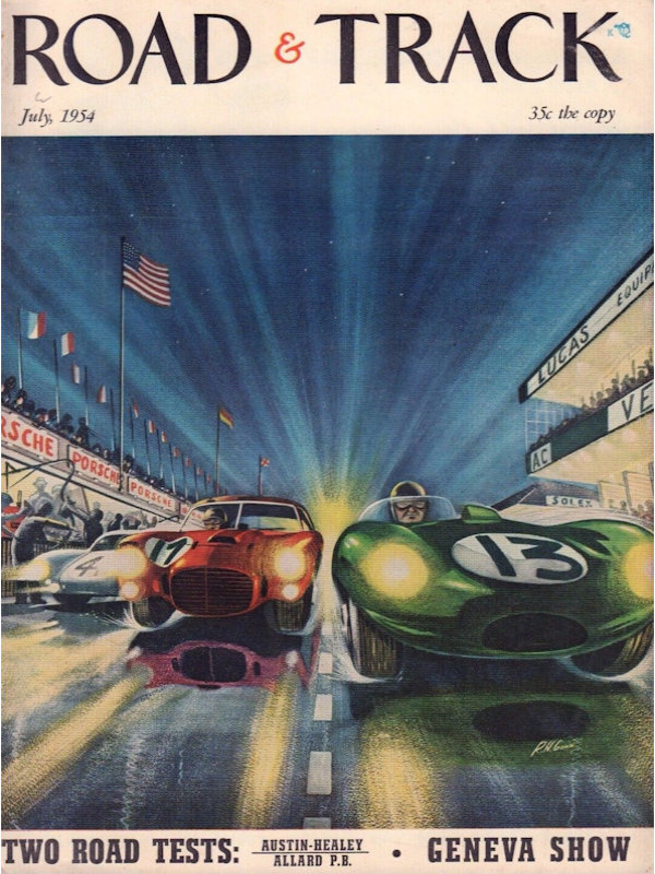 Road and Track July 1954 
