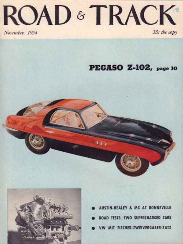 Road and Track Nov 1954 
