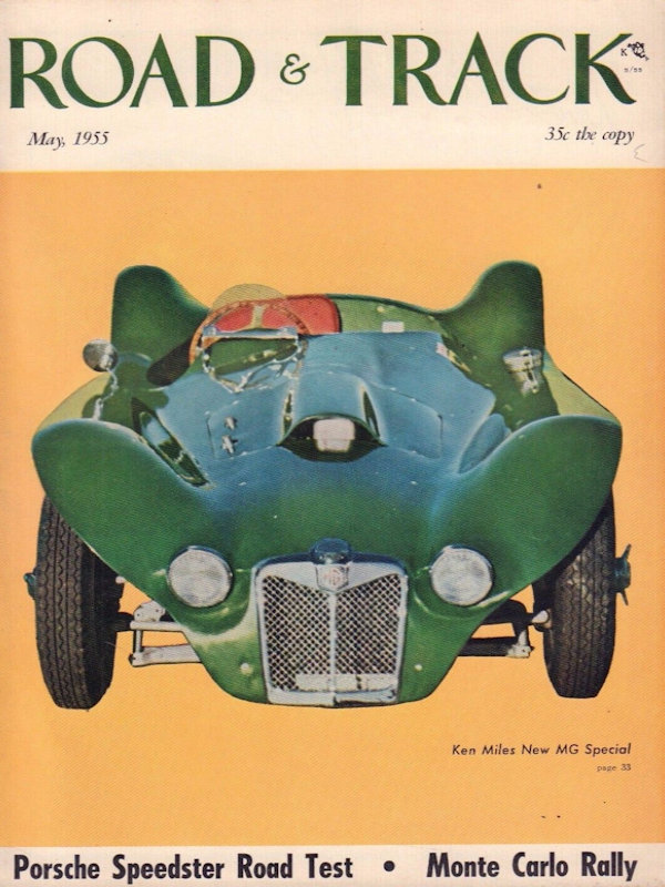 Road and Track May 1955 