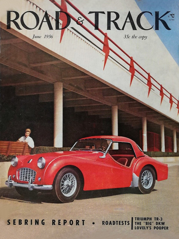 Road and Track June 1956 