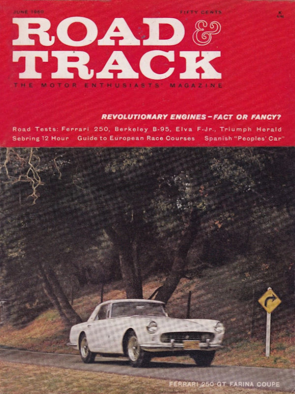 Road and Track June 1960 