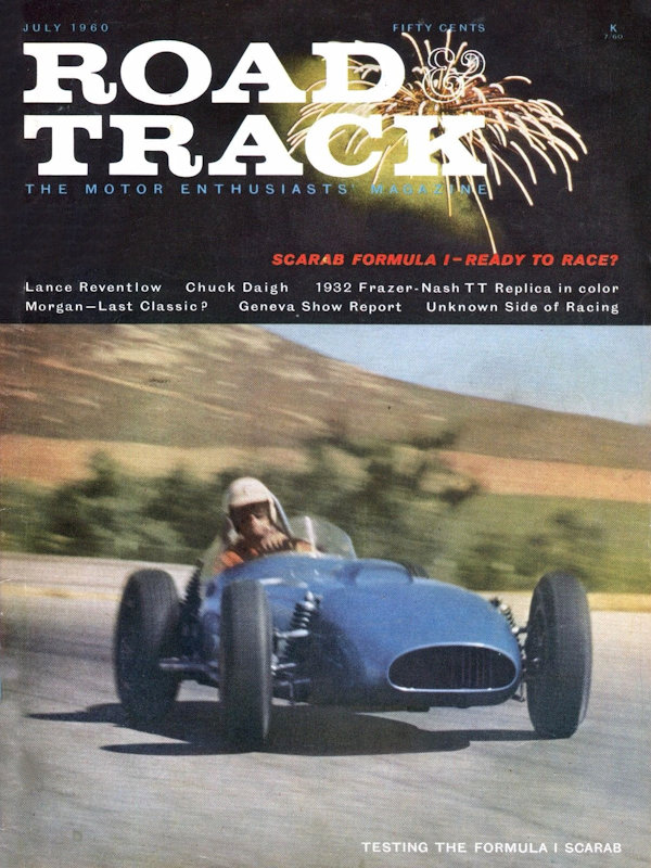 Road and Track July 1960 