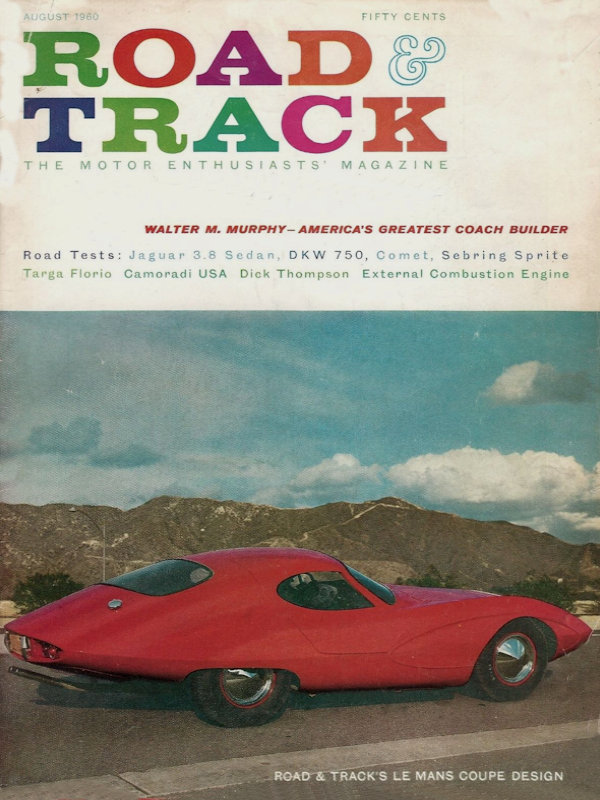 Road and Track Aug 1960 