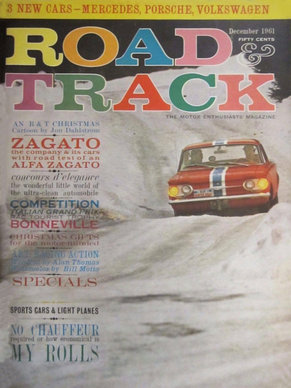 Road and Track Dec 1961 