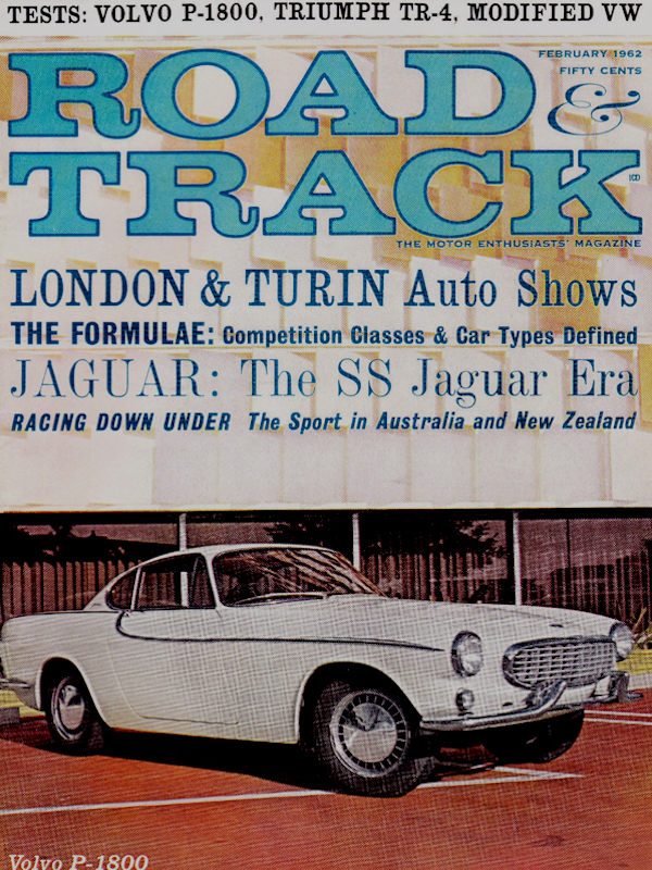 Road and Track Feb 1962 