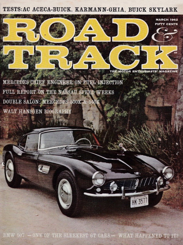 Road and Track Mar 1962 