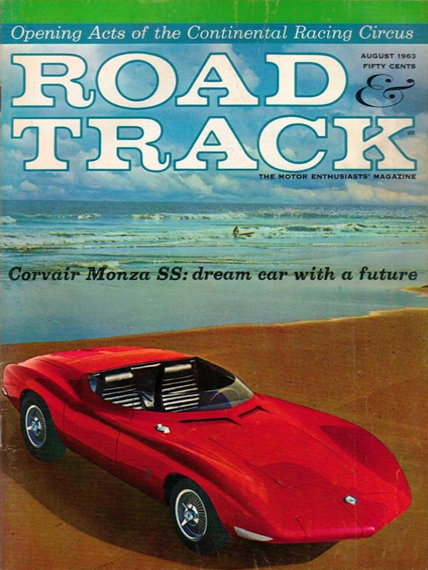Road and Track Aug 1963 