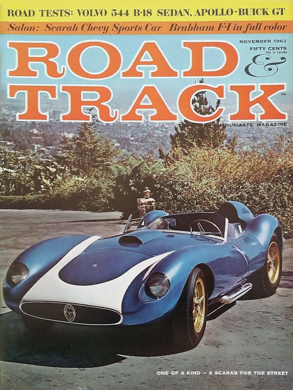 Road and Track Nov 1963 