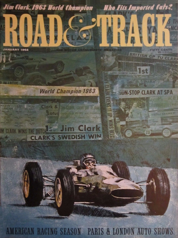 Road and Track Jan 1964 