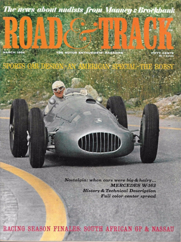 Road and Track Mar 1964 