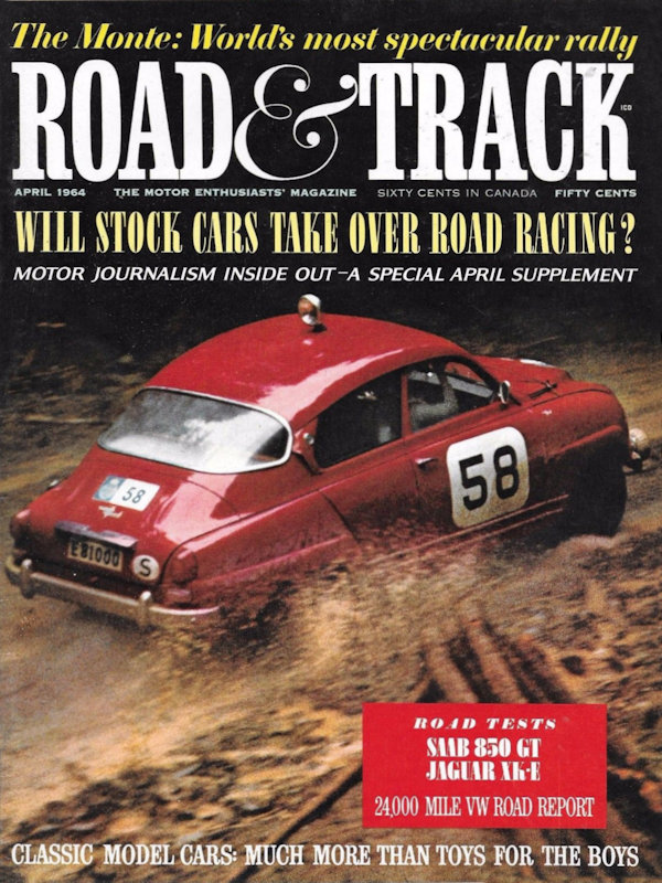 Road and Track Apr 1964 