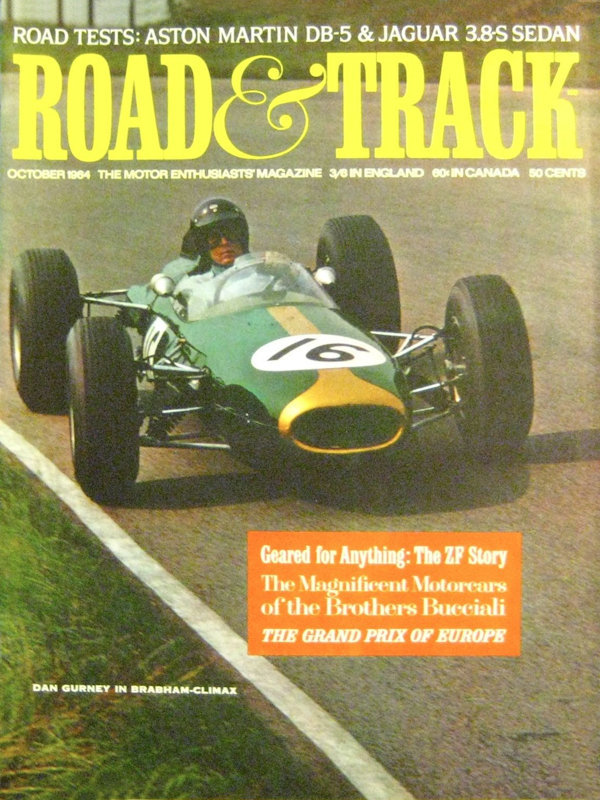 Road and Track Oct 1964 