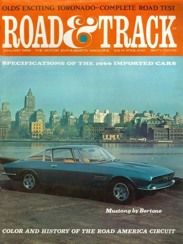 Road and Track Jan 1966 