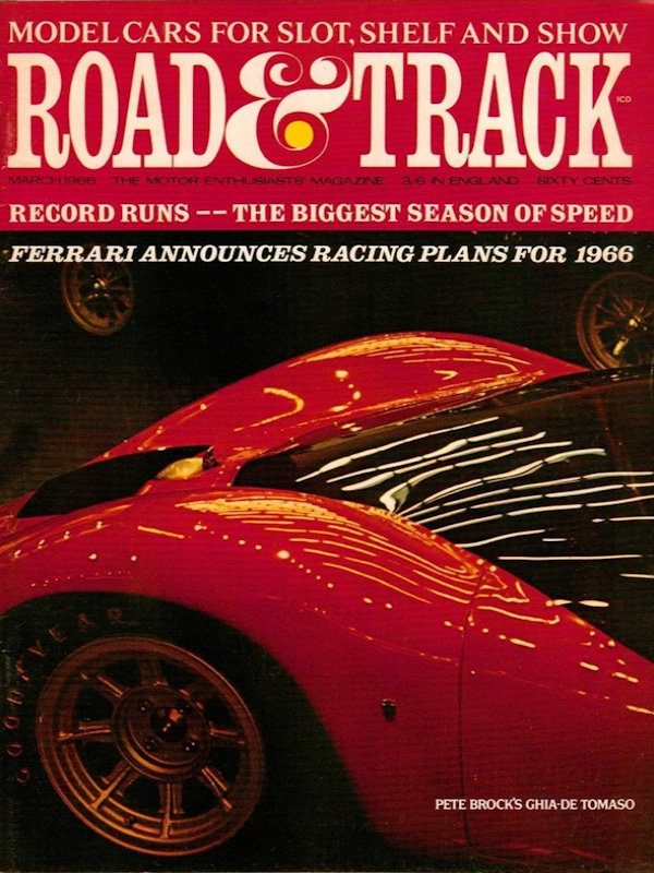 Road and Track Mar 1966 