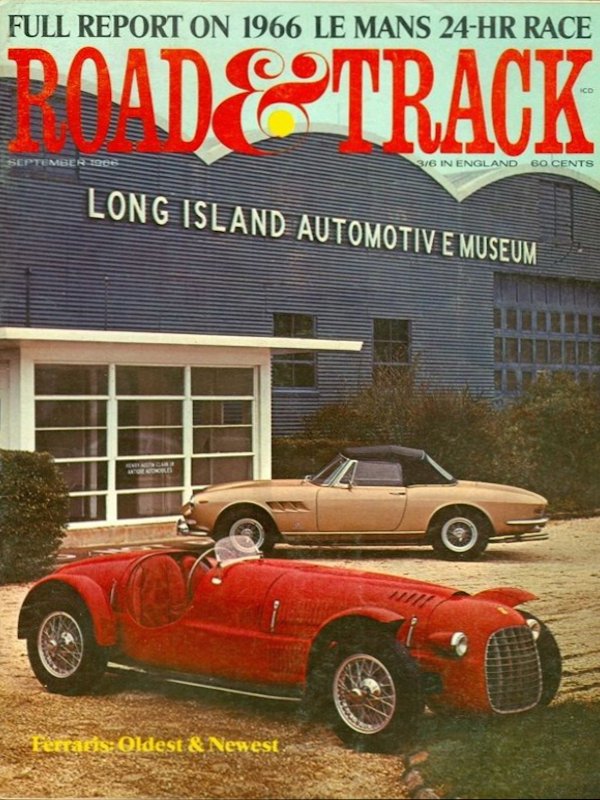Road and Track Sept 1966 
