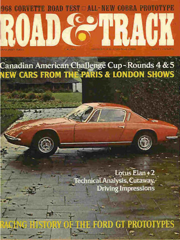 Road and Track Jan 1968 