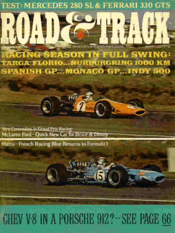 Road and Track Aug 1968 