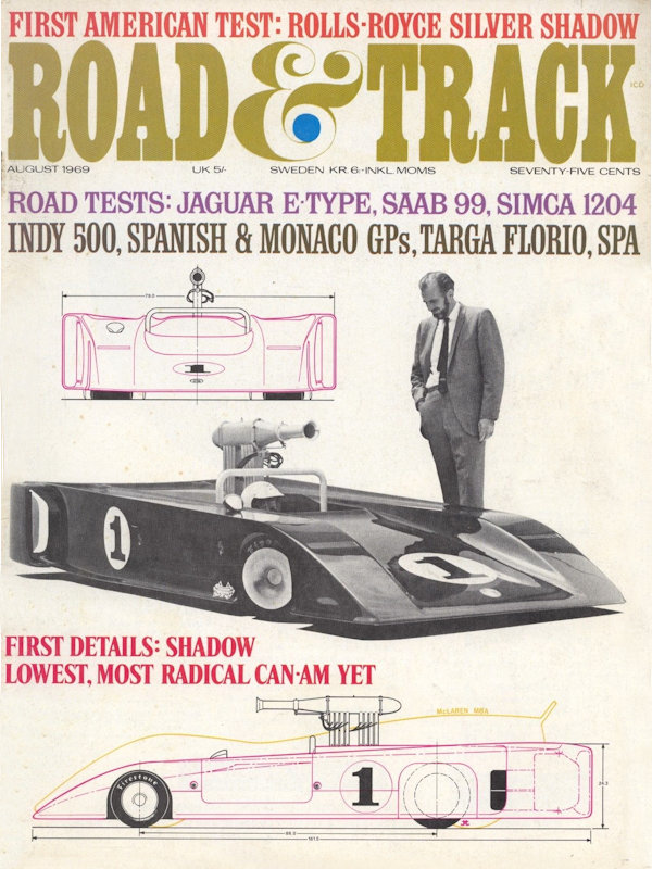Road and Track Aug 1969 