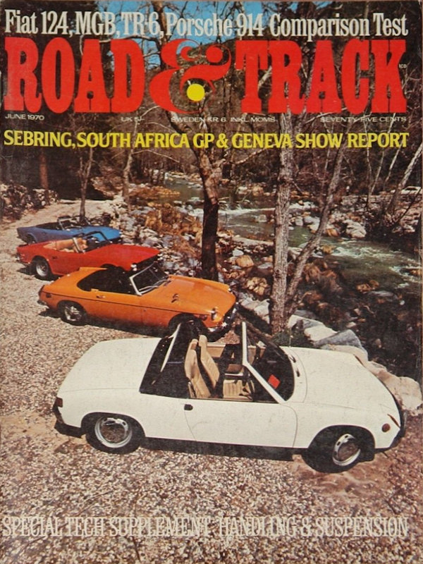 Road and Track June 1970 
