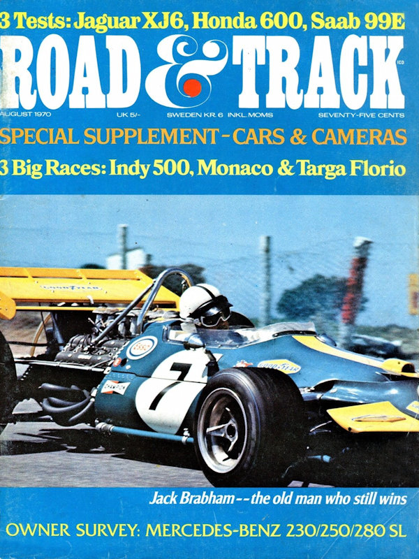 Road and Track Aug 1970 