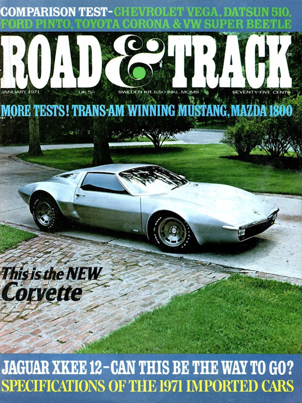 Road and Track Jan 1971 
