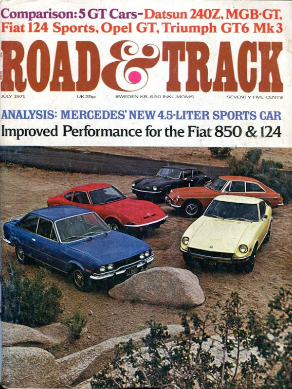 Road and Track Jul 1971 