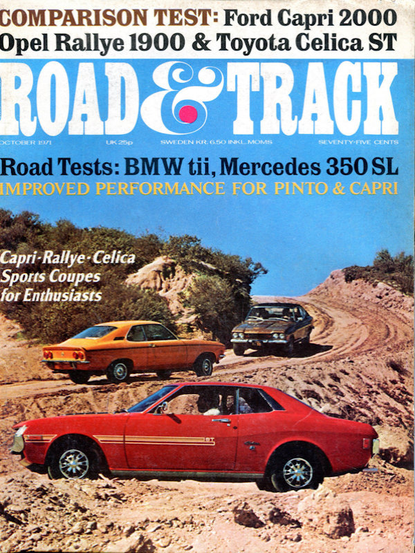 Road and Track Oct 1971 