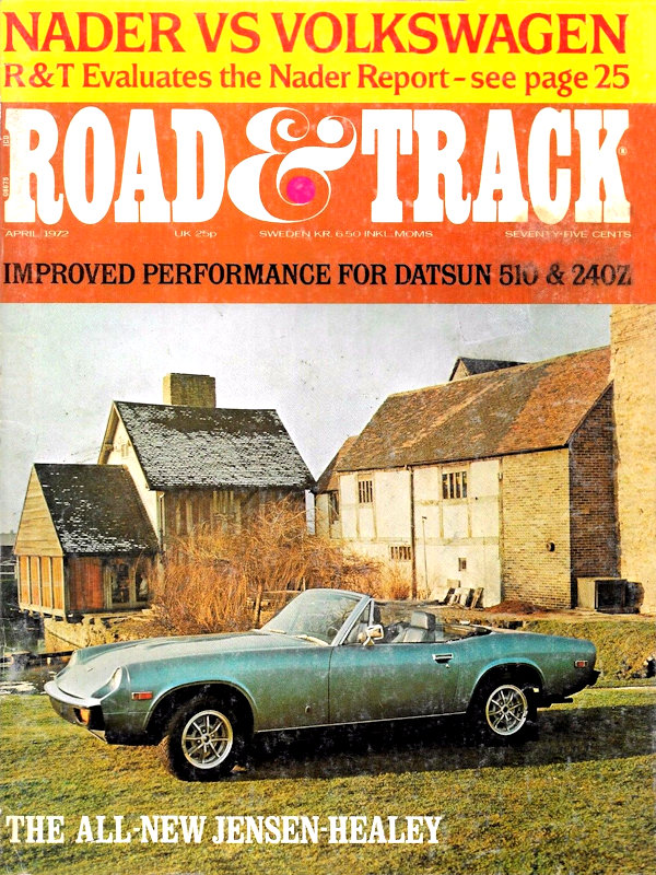 Road and Track Apr 1972 