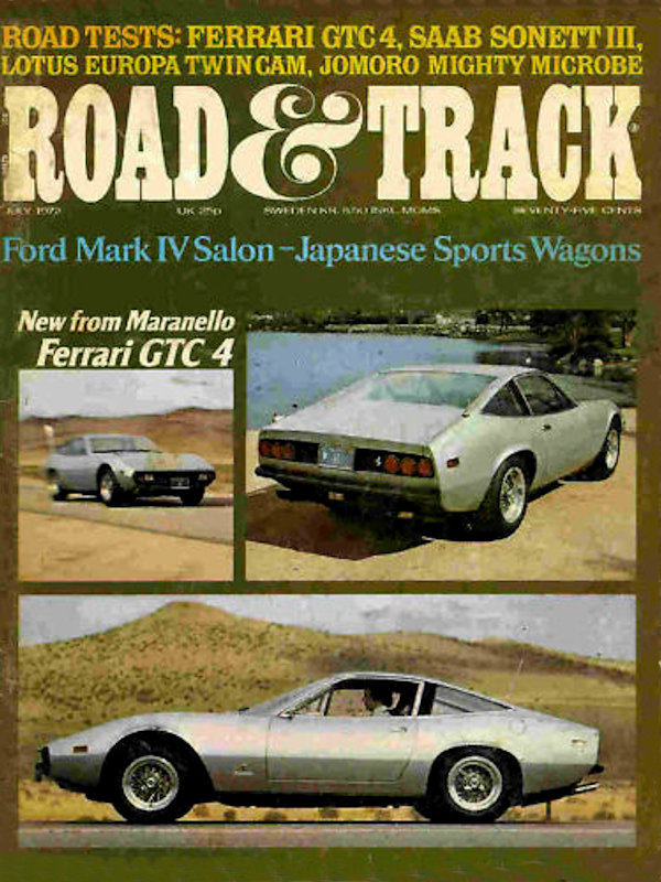 Road and Track Jul 1972 