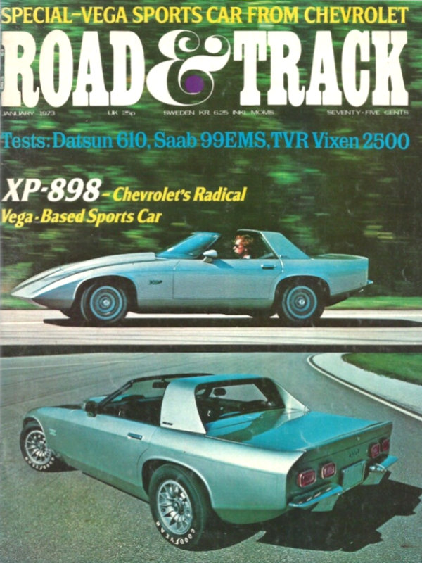 Road and Track Jan 1973 