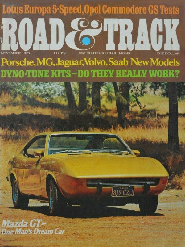 Road and Track Nov 1973 