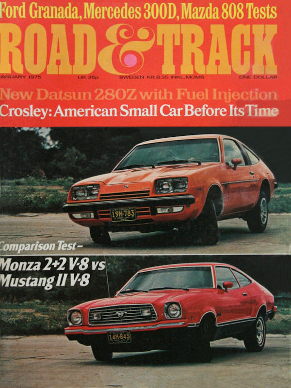Road and Track Jan 1975 