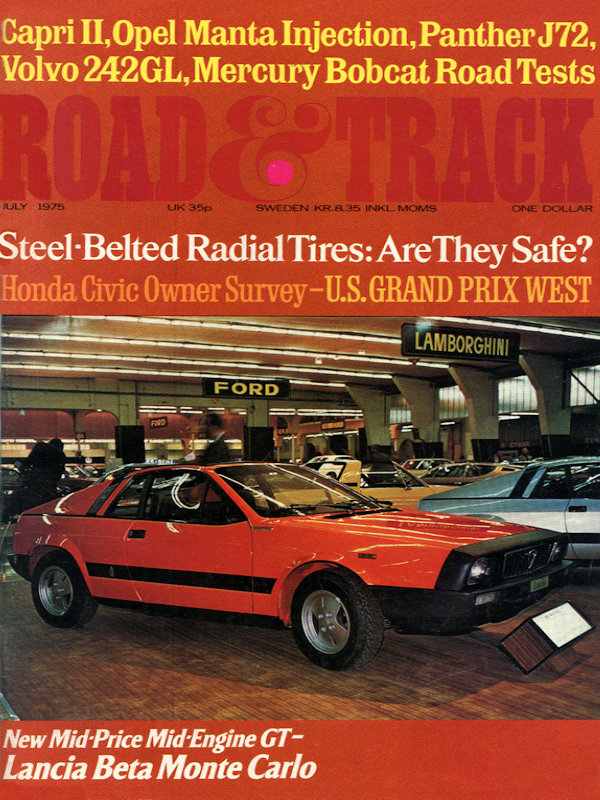 Road and Track Jul 1975 