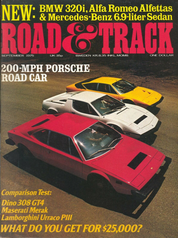 Road and Track Sept 1975 