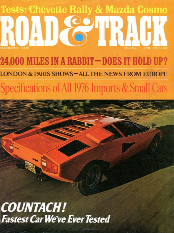 Road and Track Feb 1976 