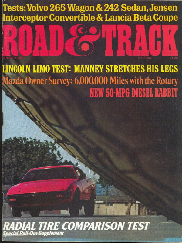 Road and Track Apr 1976 